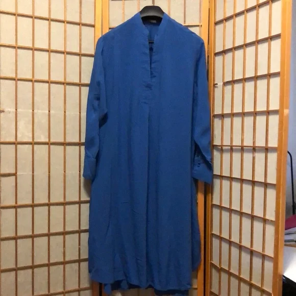 slim fit dress slacks Women's Loose Fitting Long Sleeve Poncho Dress